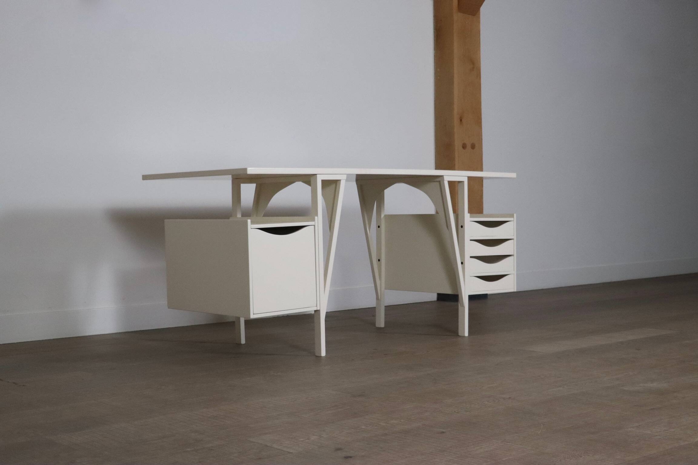 Achille Castiglioni Quark Desk BBB Bonacina, Italy, 1982