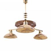 Mid-20th century Art Deco chandelier, Poland.
