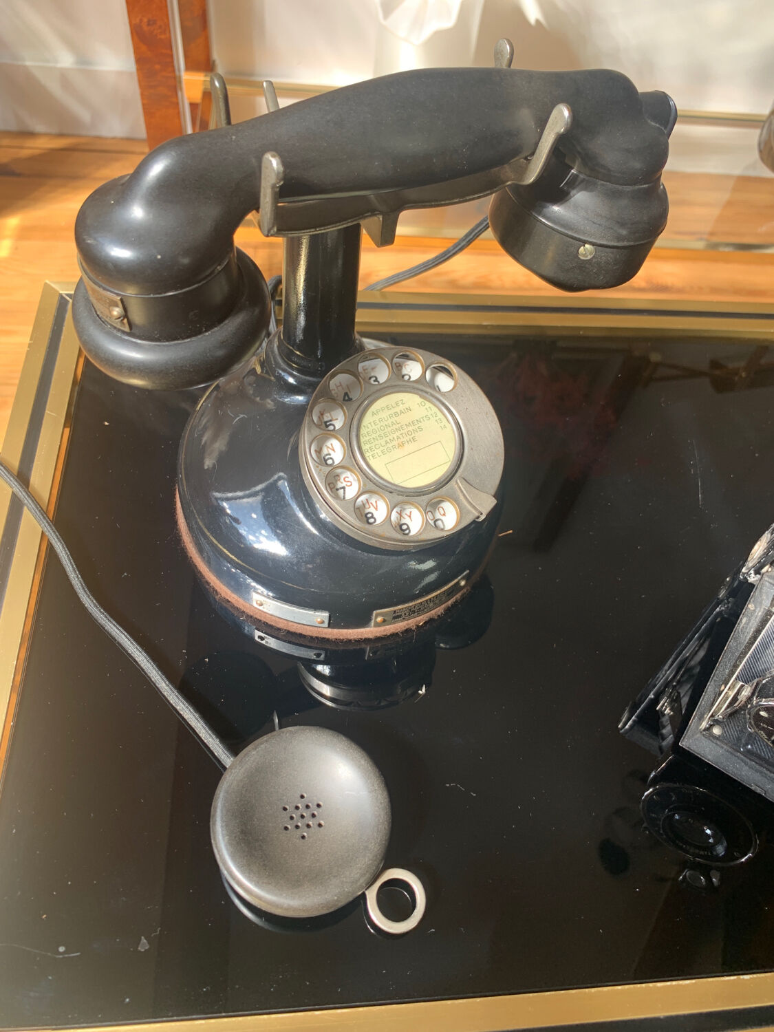 Column telephone, year 1920