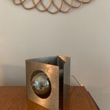 Stainless steel lamp 1970