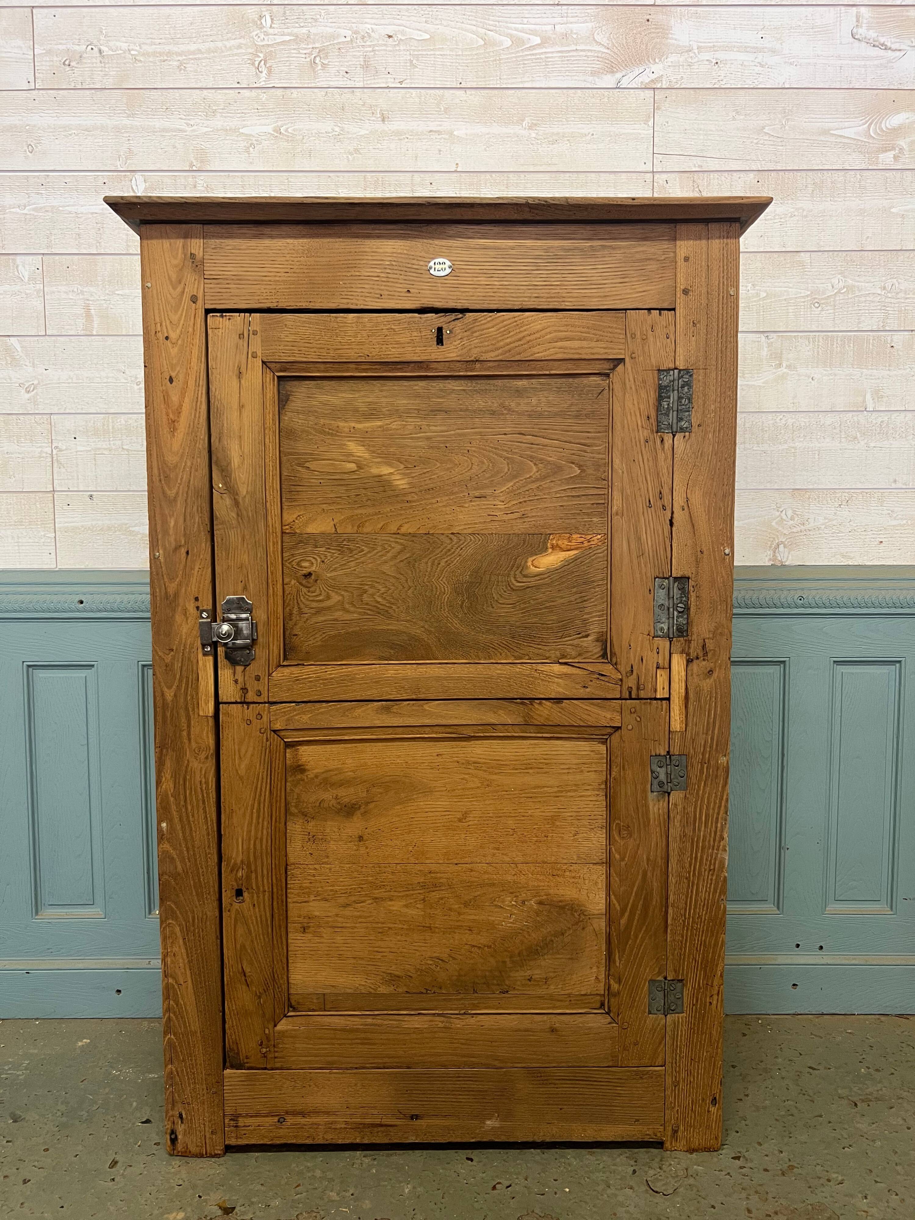 Brutalist countryside wardrobe in raw oak