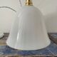 Vintage suspension in electrified white opaline to nine