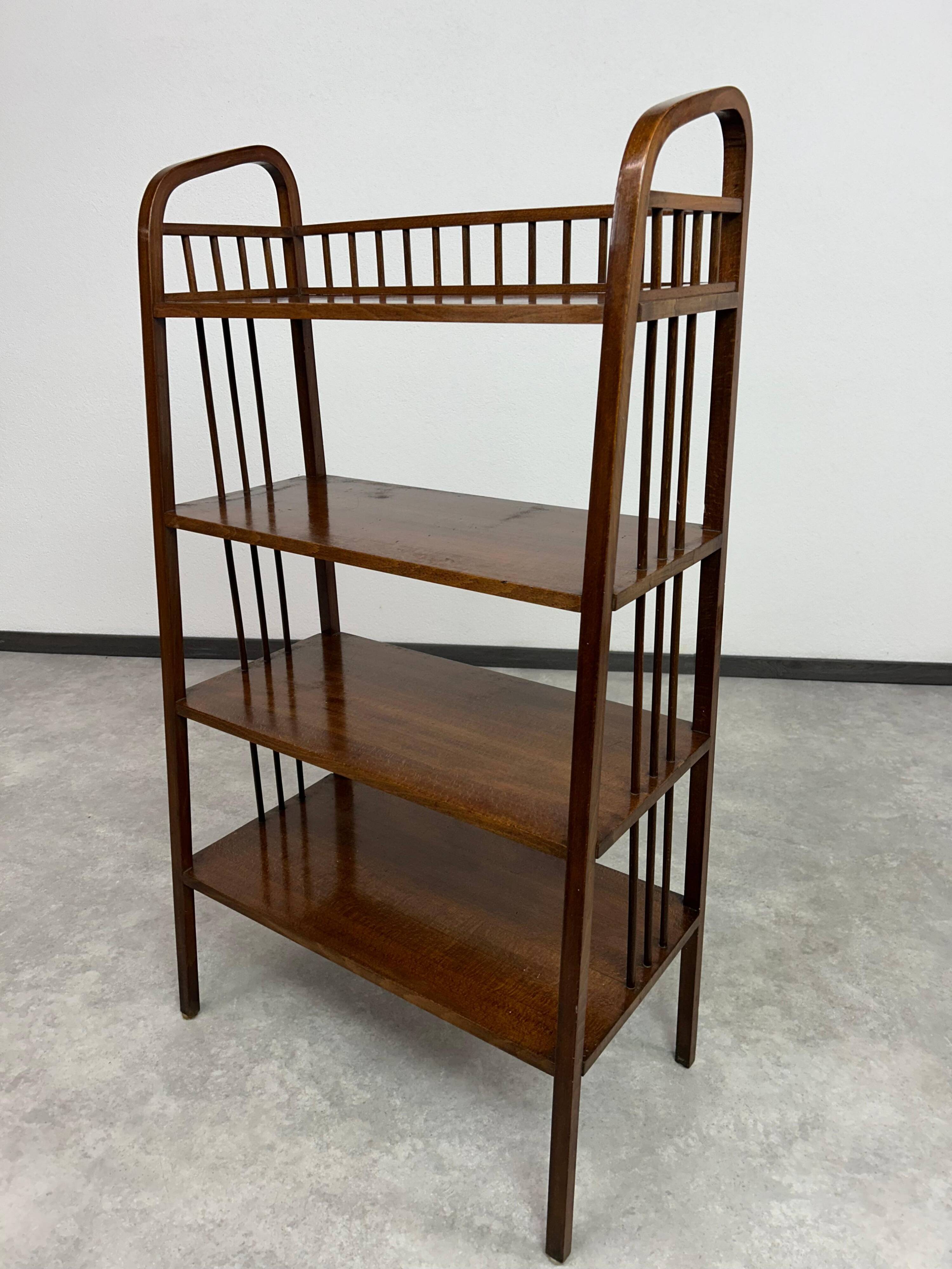 Jugendstil shelf by Thonet Debrecen
