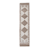 Tapis de couloir turc vintage 78x350 cm