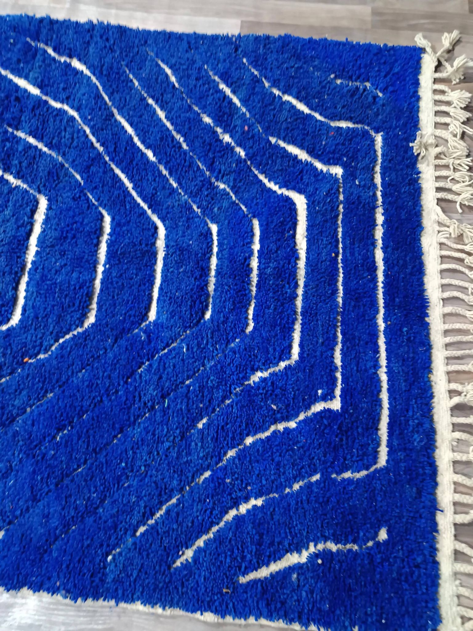 Tapis marocain artisanal fait main 3 x 2 m