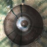 Brutalist ceramic vase in German mid-century style by Gerhard Liebenthron, 1969.