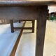 Table de ferme XXL 6 pieds en chêne massif