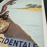 Air France poster - West Africa