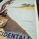 Affiche Air France - Afrique Occidentale