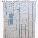 Blue Berber Rug - 280 x 214 cm