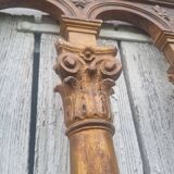 Paires de porte de crypte en bois, 19ème s.