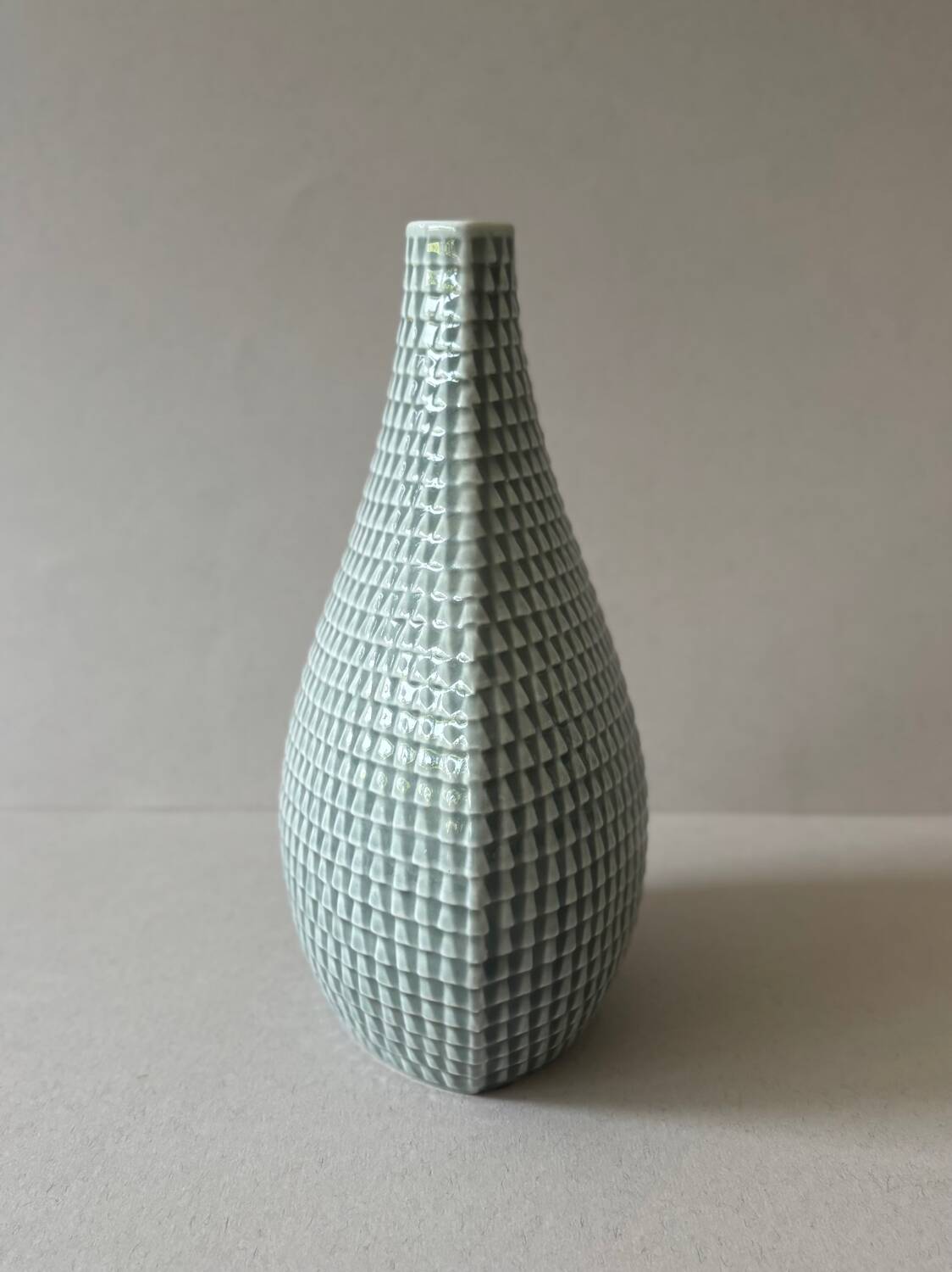 Paire vase série Reptile gris, Gustavsberg, Suède