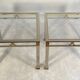 Magnificent pair of orsenigo italy coffee tables from the art deco collezione range