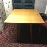 Side table butterfly vintage compass feet year 50/60