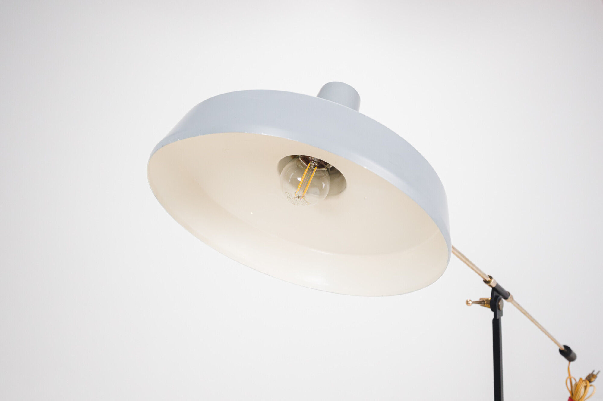 Mid-century counterbalance floor lamp by Boulanger, Belgium, 1960s