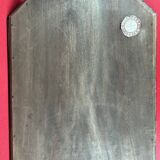 Mirror countryside wood and moulded stucco painted with gold garlands - 50 x 37 cm