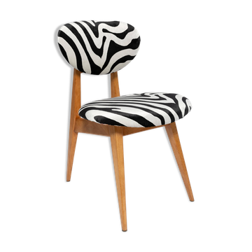 Mid-century zebra chair type 200/128 by Juliusz Kedziorek, Europe, 1960s
