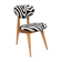 Mid-century zebra chair type 200/128 by Juliusz Kedziorek, Europe, 1960s