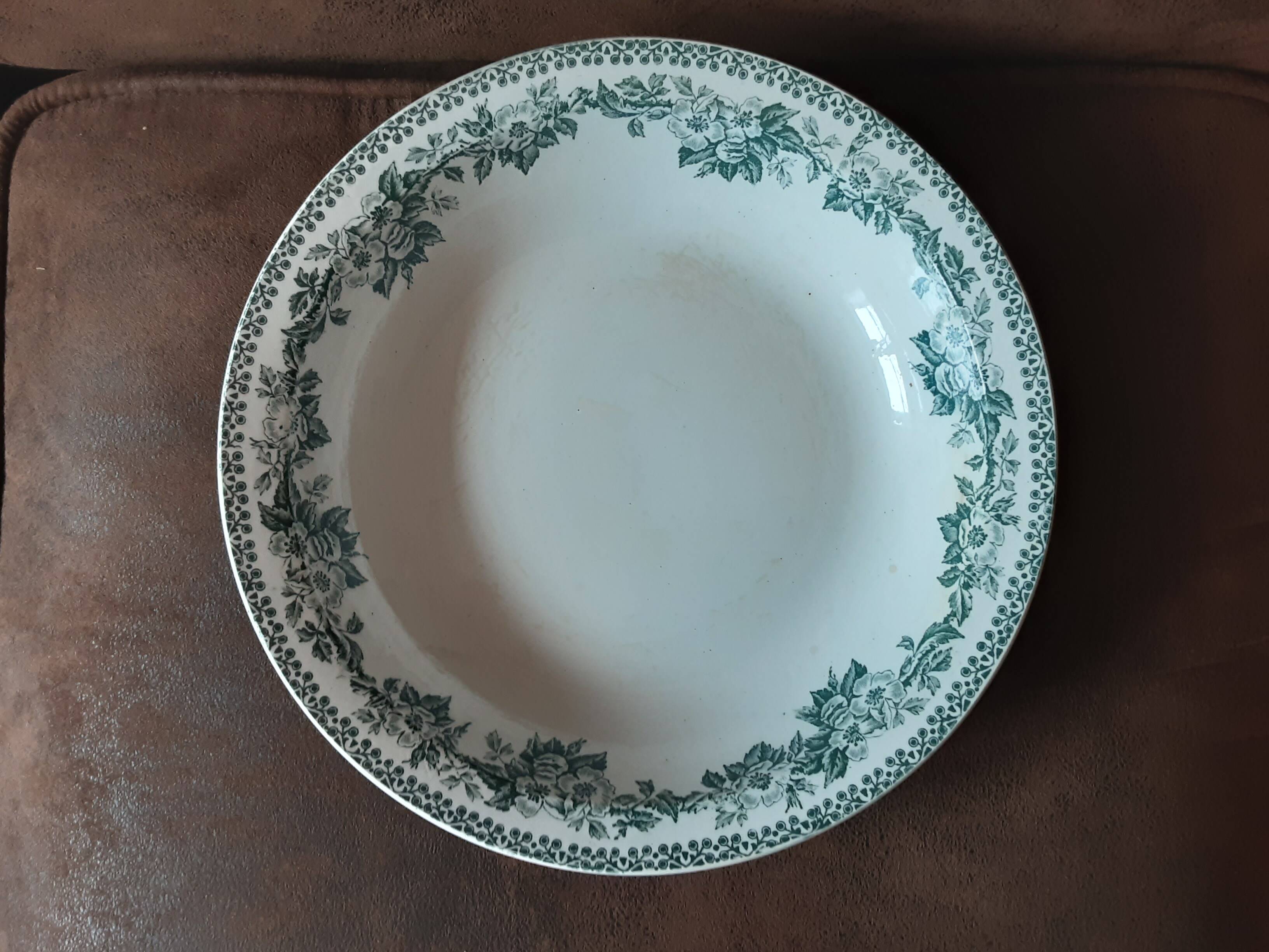 Debray earthenware salad bowl, Guadeloupe model