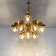 Lustre italien de laiton
