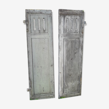 Pair of old 19th-degree shutters