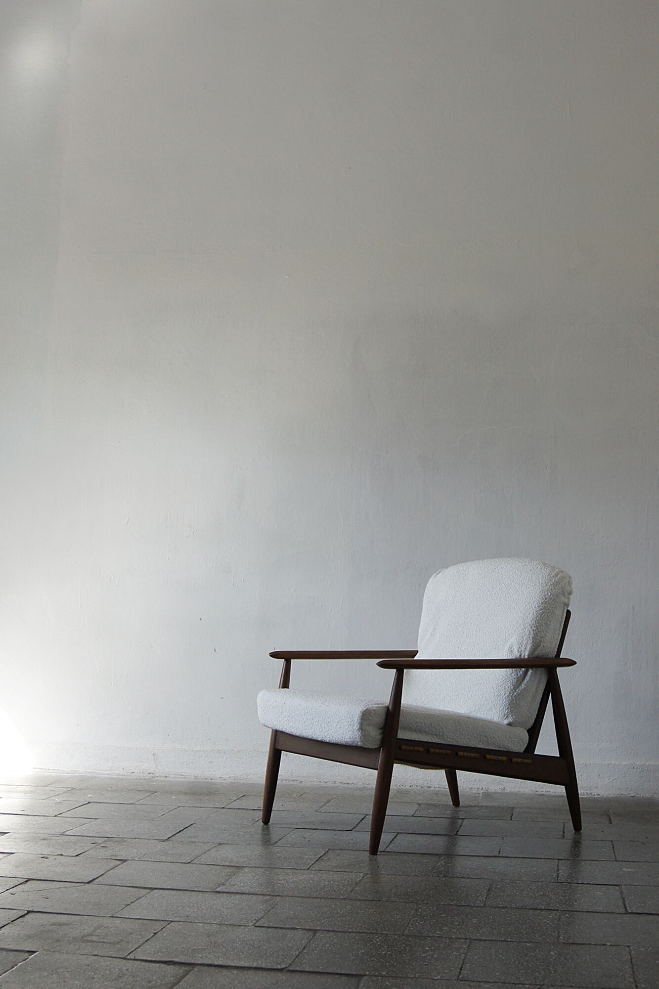 Danish teak armchair