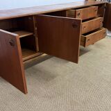 Schreiber Scandinavian teak veneer sideboard