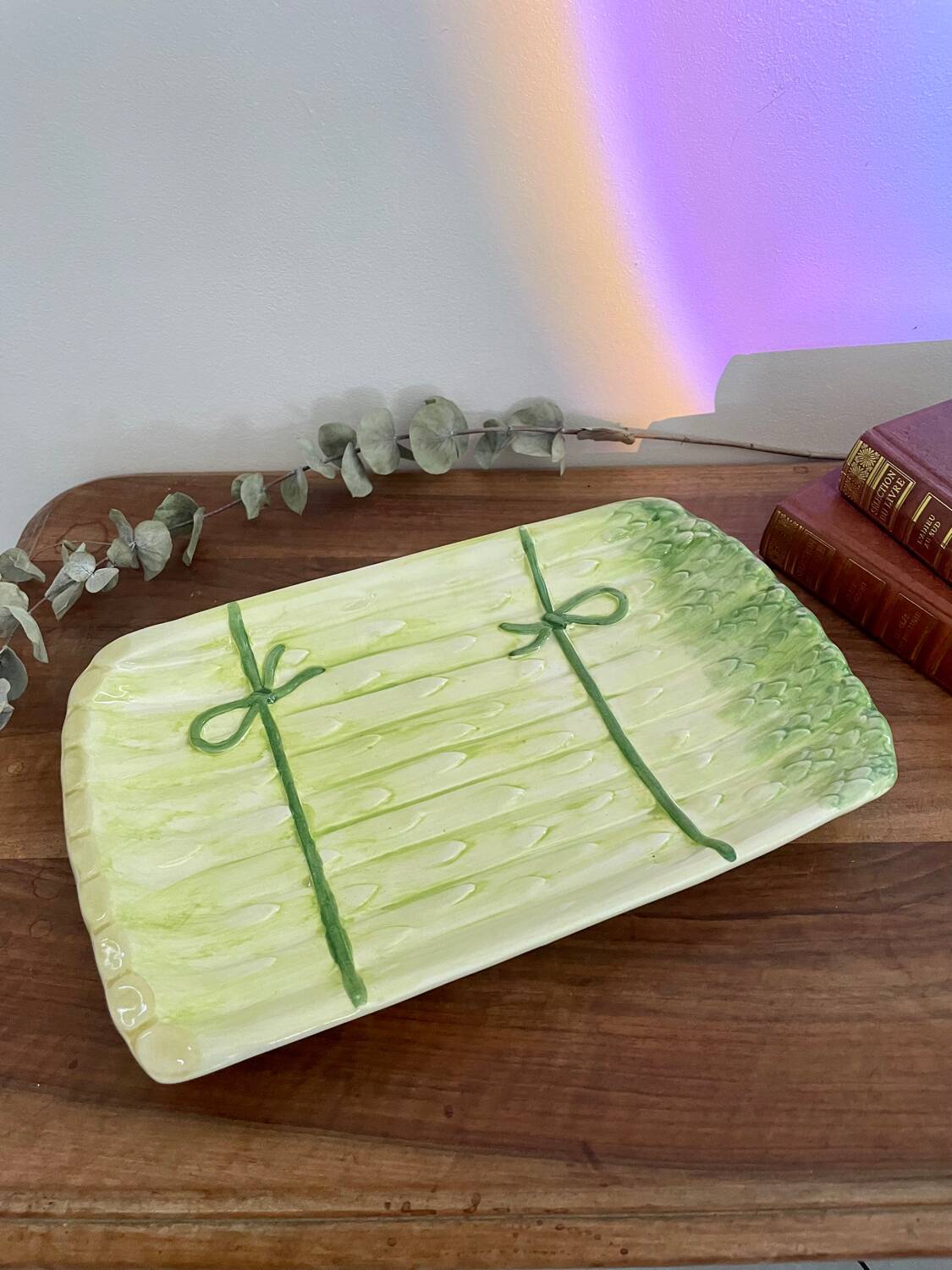 Asparagus dish Portugal barbotine