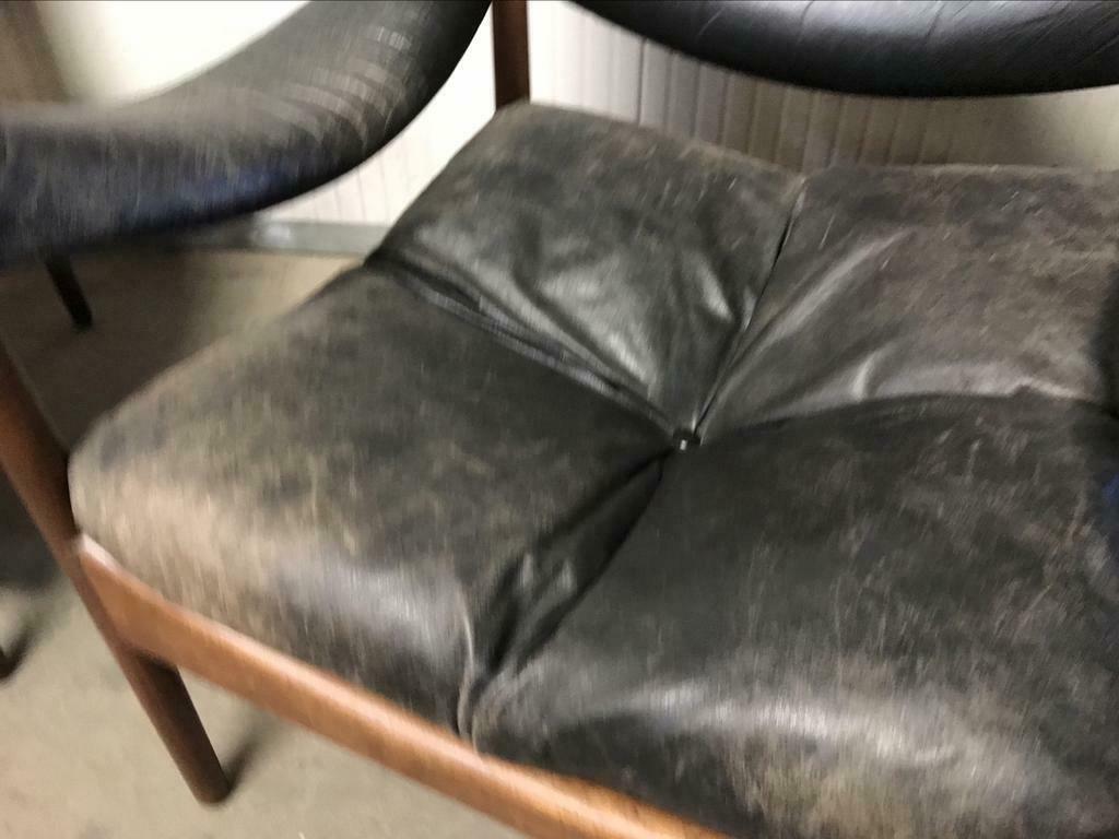 set of 2 vintage chairs/armchairs/one-seater