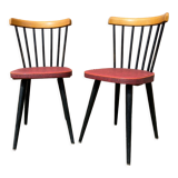 2 chairs Baumann 1950