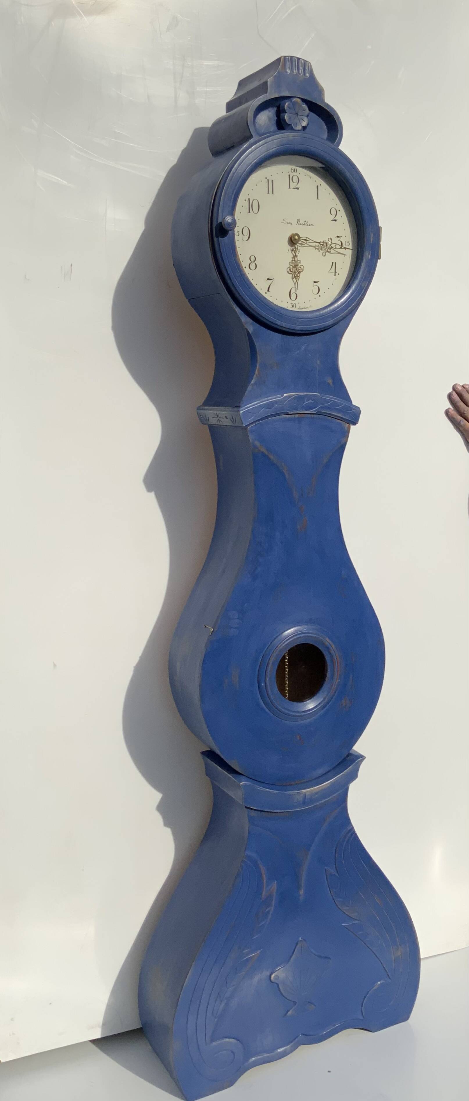 Vintage Mora Clock, 8 day Regulatotor Clock with Westerstrand by Sven Bertilsson