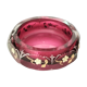 Bohemian crystal ashtray