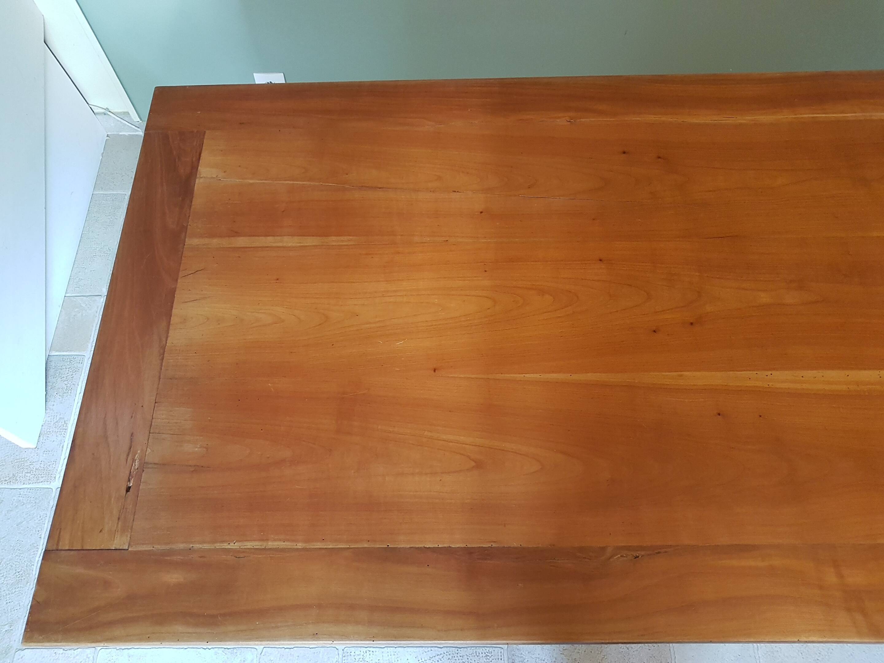 Farm table in cherry