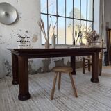 Dudouyt oak dining table 1940