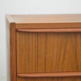 Commode en teck, années 1960