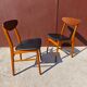 4 chaises Farstrup scandinave