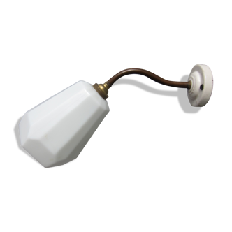 Opalin art déco wall lamp