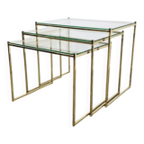 70s Regency Nesting Tables (Set of 3)