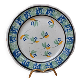 Old flower plate called black ass