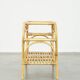 vintage rattan coffee table by Rohé Noordwolde from the 1950s
