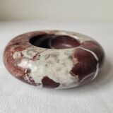 Pink marble ashtray