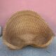 1970s rattan lotus meditation chair