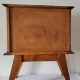 Bedside table compass legs