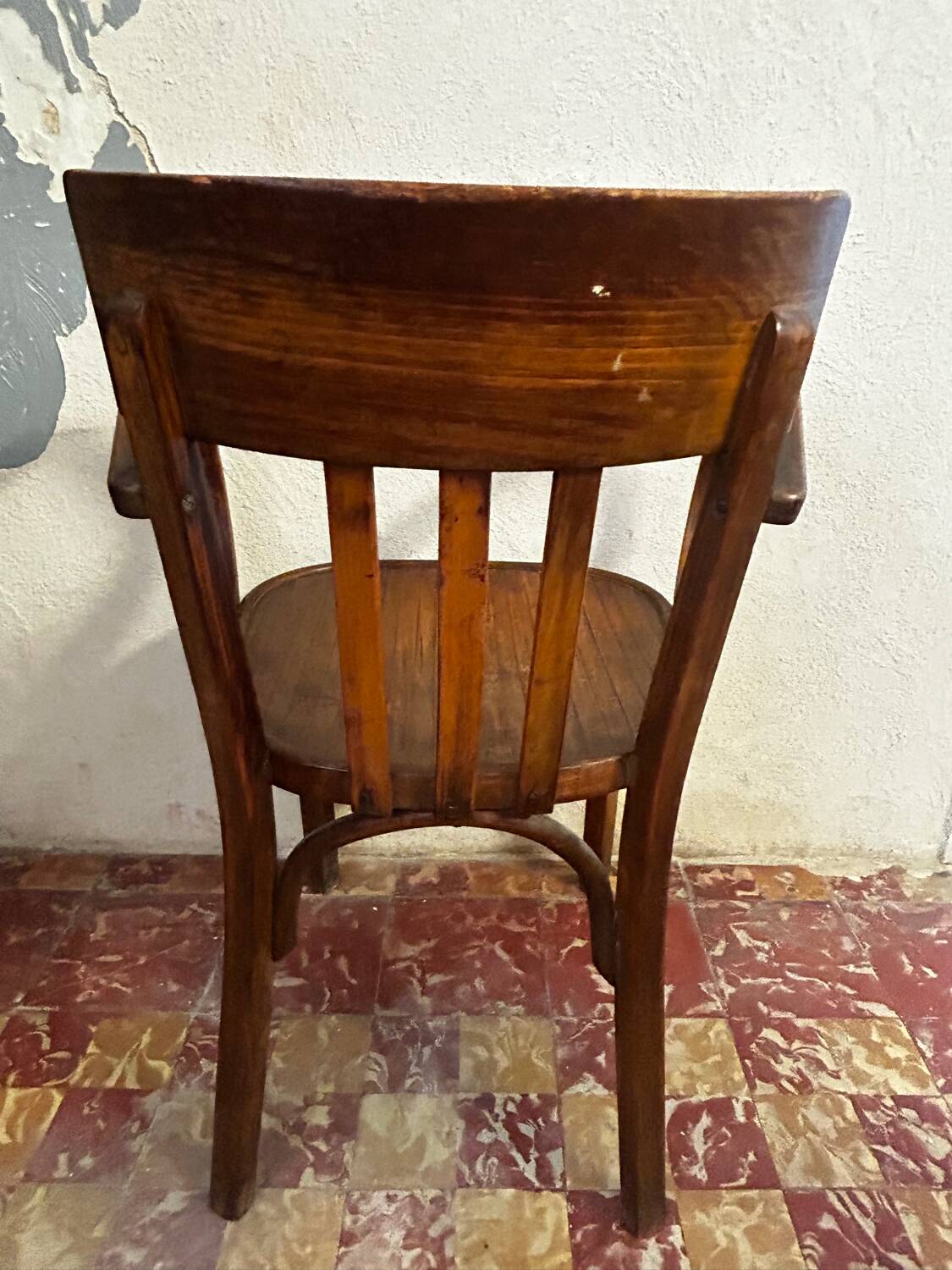 Antique bentwood bistro chair