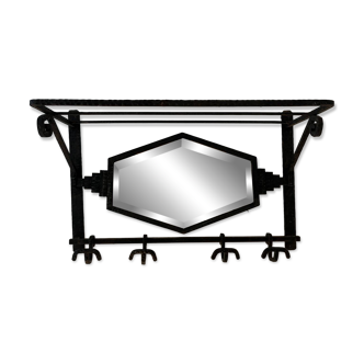 Art Deco coat rack