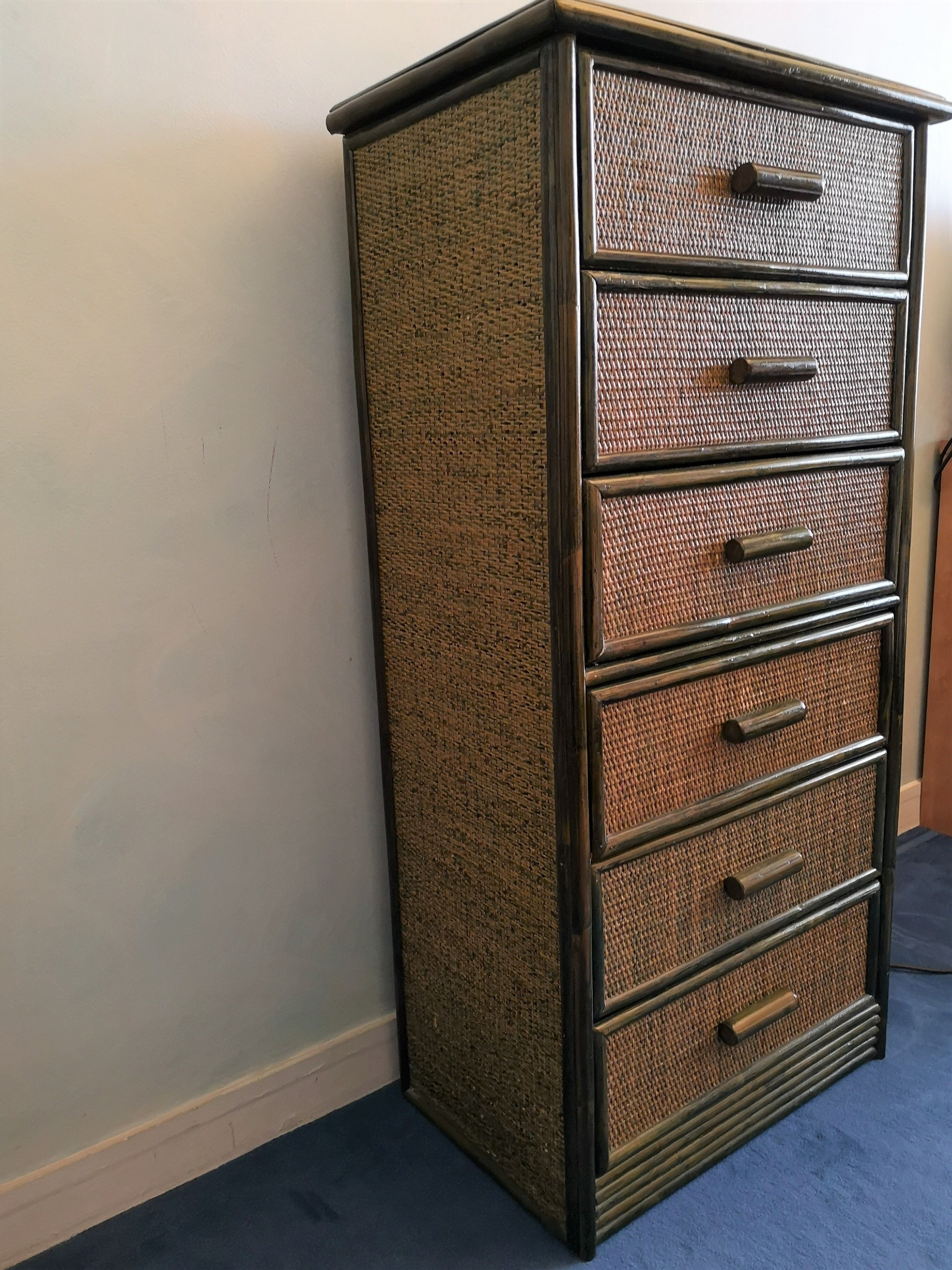 Rattan ragpicker 1980s