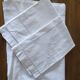 Old white sheet set