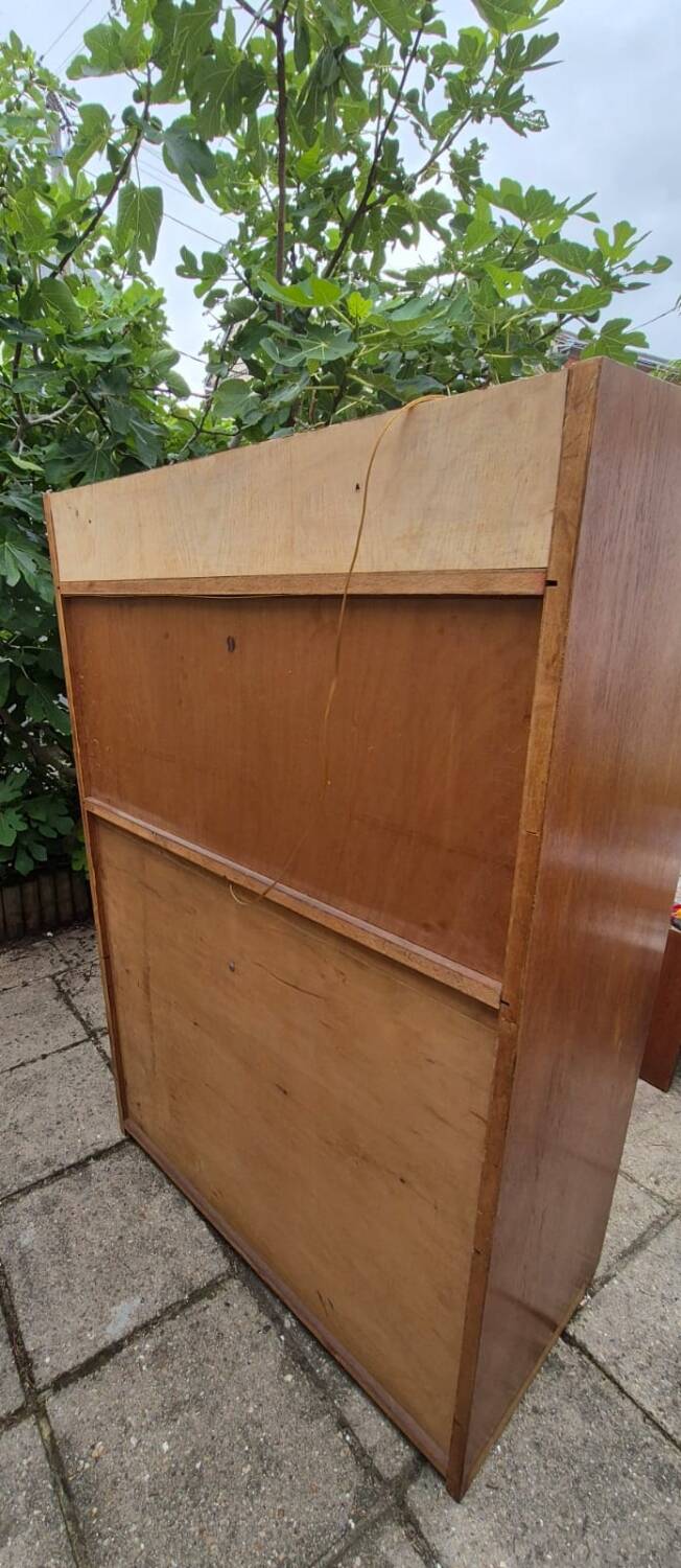 Oak secretary desk, 1960