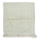Vintage Minimalist Turkish Tulu Accent Rug Made of Natural Beige Wool