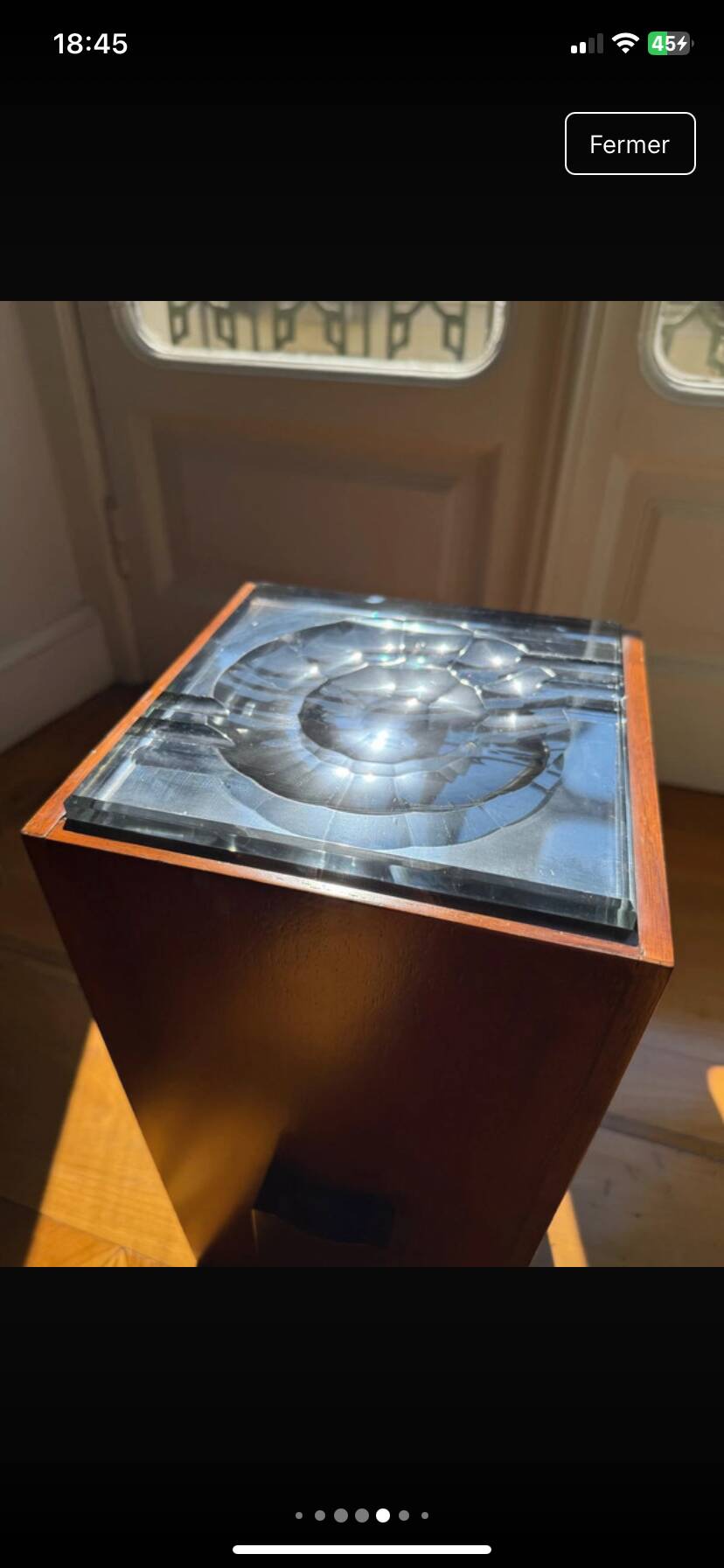 Vintage ashtray fountain